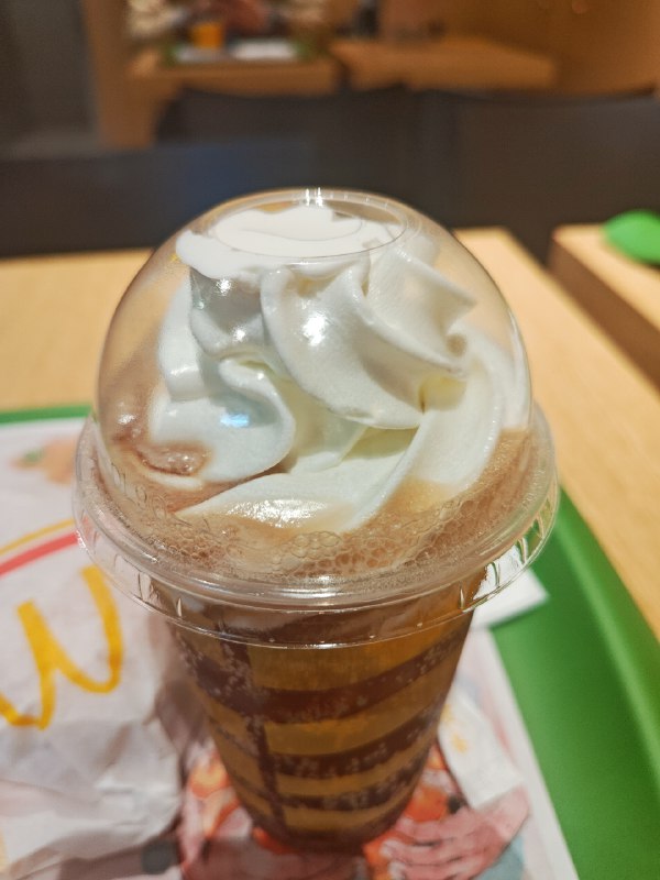 我去，吃到正版麦炫酷了