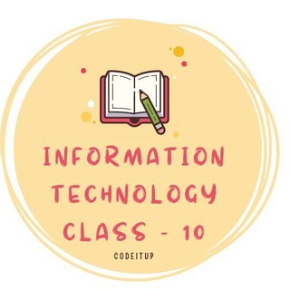 Class 10 Information Technology Telegram Group Link