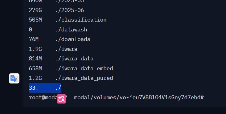 以防你不知道 有人把 iwara 从建站到 2025.6.15 的全部视频 总共 33TB 打包上传到了 huggingface神了