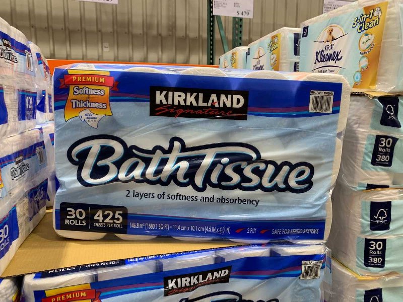 #Costco好市多03月新品通知KIRKLAND SIGNATURE 捲筒衛生紙 #1083801