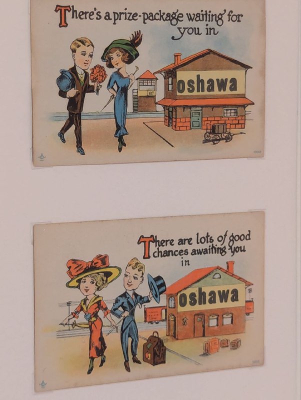 一百年前連 Oshawa 都 was calling，晚來一百年