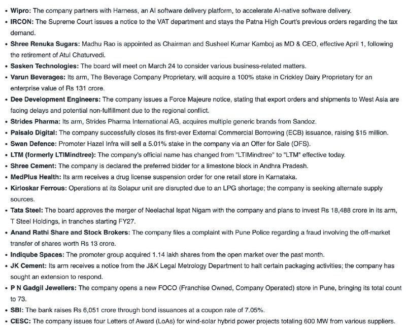 STOCKS TO WATCHSTOCKS TO WATCH