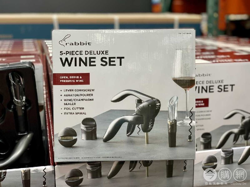 #Costco好市多07月新品通知RABBIT 開瓶器五件組 #129431
