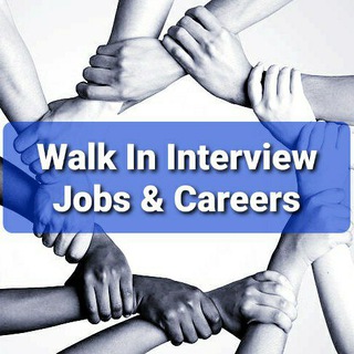 Telegram profile photo for Walk-In Interview Jobs & Careers