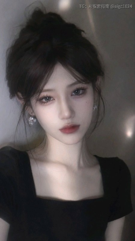 冷白皮的纯欲感提示词：生成18岁漂亮中国少女，模糊，女生冷白皮，真人，姿态自然，小头，头像感，特别特别瘦