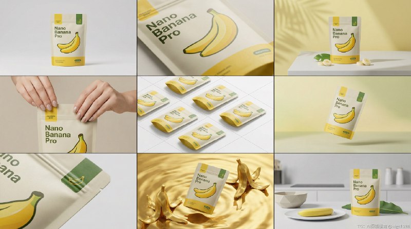 Nano Banana Pro 3×3网格高端影棚产品故事板方案Nano Banana Pro提示词：{