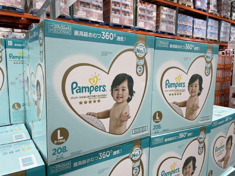 Costco優惠通知 1/3前 折價140元幫寶適一級幫 S M L XL 日本境內版 #156693 #156694 #156695 #156696