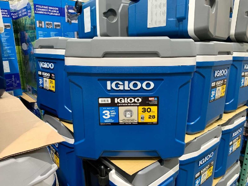 #Costco好市多03月新品通知IGLOO 美國製28公升滾輪冰桶 #1480649
