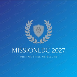 Telegram profile photo for 𝐌𝐈𝐒𝐒𝐈𝐎𝐍 𝐋𝐃𝐂 𝟐𝟎𝟐𝟕 𝐂𝐇𝐀𝐓🎯
