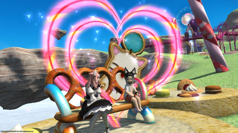 #FF14 抽取一個幸運親友一起做戀人節任務