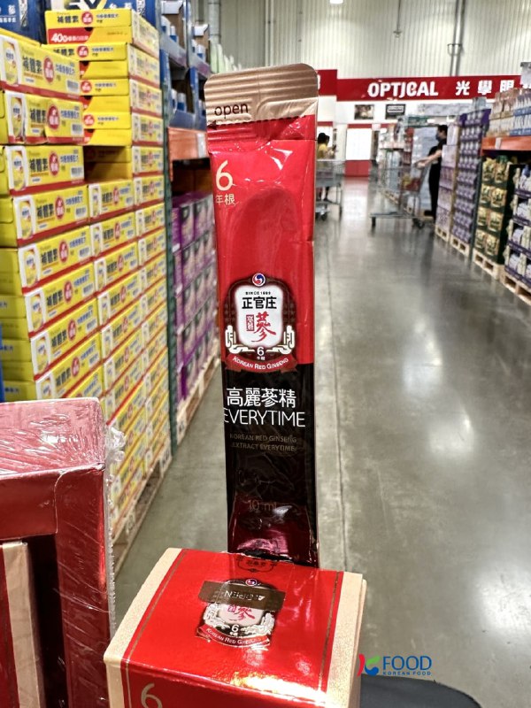 【Costco限時優惠】正官庄高麗蔘精EVERYTIME🎉🔖 限時折價：240元 〽️ 優惠價：959元 一天一包銅板價❗️就能品嚐到🏆頂級人蔘 🗓 優惠期間：10/27(一) - 11/9(日)萃取韓國6年根頂級高麗蔘口感回甘💪即刻補充元氣！📍正官庄經典品，補氣嚴選，調整體質，增強體力📍 濃縮精華，純粹濃醇，零添加化學合成物📍 一天一包補充元氣，攜帶方便，日常補給好市多超值優惠，補貨趁現在!!  🛒🛒🛒#好市多 #限時優惠 #正官庄 #高麗蔘精 #補充元氣【Costco限時優惠】正官庄高麗蔘精EVERYTIME🎉🔖 限時折價：240元 〽️ 優惠價：959元 一天一包銅板價❗️就能品嚐到🏆頂級人蔘 🗓 優惠期間：10/27(一) - 11/9(日)萃取韓國6年根頂級高麗蔘口感回甘💪即刻補充元氣！📍正官庄經典品，補氣嚴選，調整體質，增強體力📍 濃縮精華，純粹濃醇，零添加化學合成物📍 一天一包補充元氣，攜帶方便，日常補給好市多超值優惠，補貨趁現在!!  🛒🛒🛒#好市多 #限時優惠 #正官庄 #高麗蔘精 #補充元氣