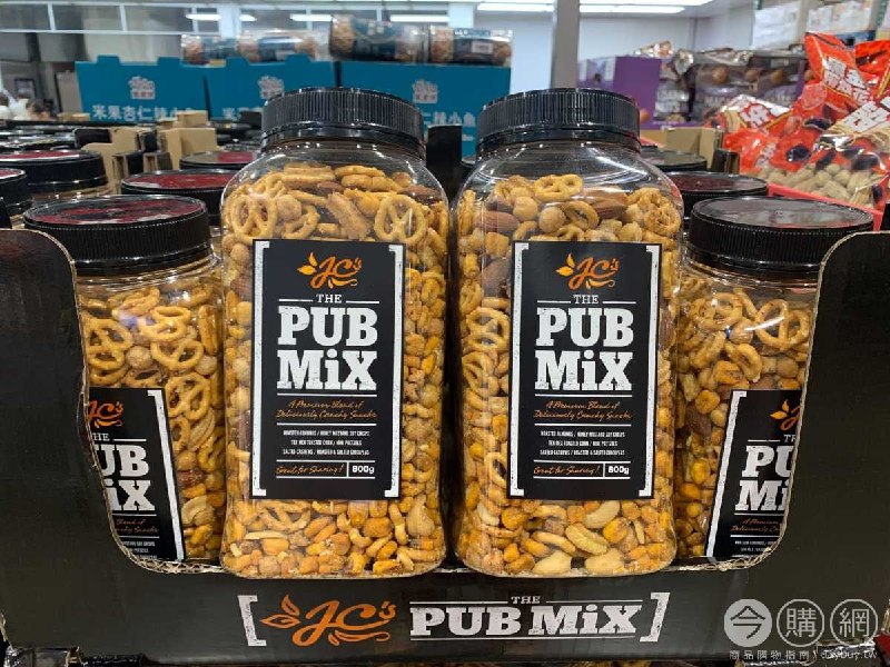 #Costco好市多06月新品通知J.C.'S 綜合堅果脆餅派對桶 #131133
