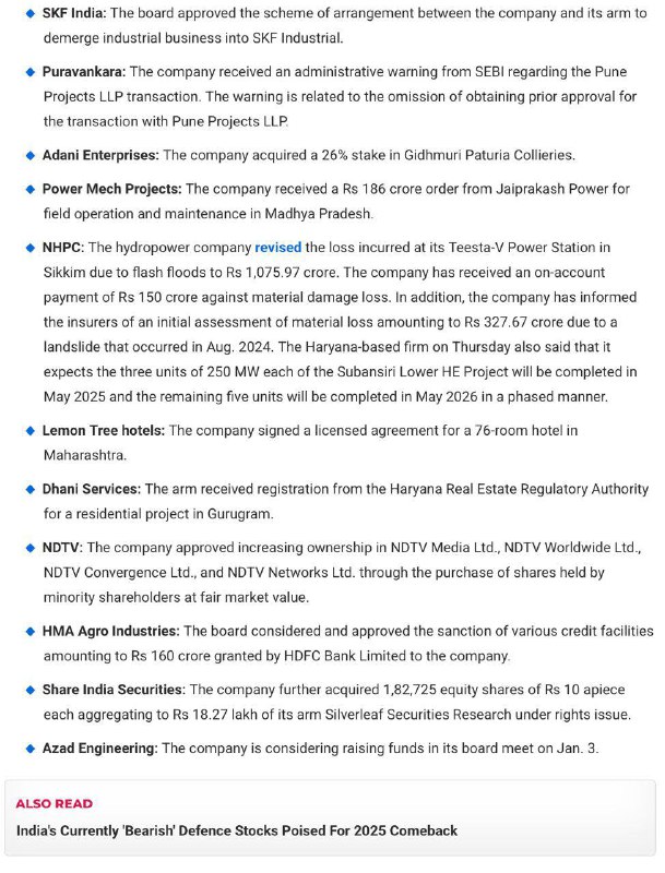 Stocks to WatchStocks to Watch