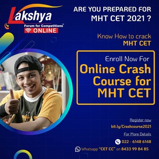 LAKSHYA MHT-CET ONLINE Telegram Group Link