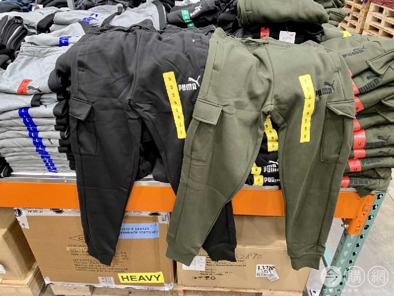 Costco新商品，PUMA男束口工作長褲 ，滿好看的工業風，也好便宜🔥新商品情報連結 