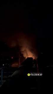 פגע בקטר רכבת ליד תחנת הרכבת בדנייפרופטרובסק. התחנה מותקפת זה היום השני ברציפות.