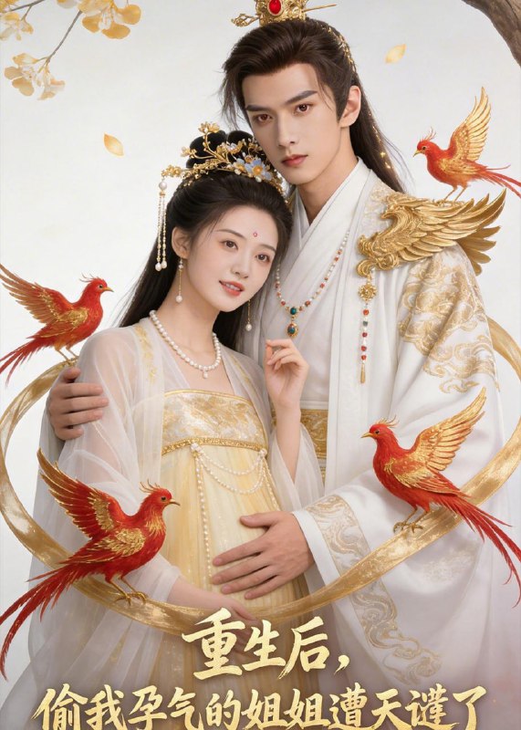 重生后，偷我孕气的姐姐遭天谴了（41集）Ai短剧