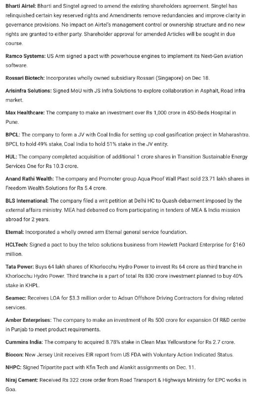 STOCKS TO WATCHSTOCKS TO WATCH