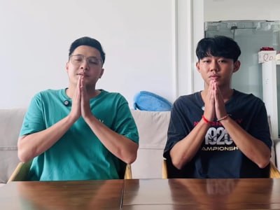 东南亚抓捕遣返线索：50万美元的求助还是自首？柬警方揭开巨额侵吞案黑幕 近日 两名柬埔寨配图