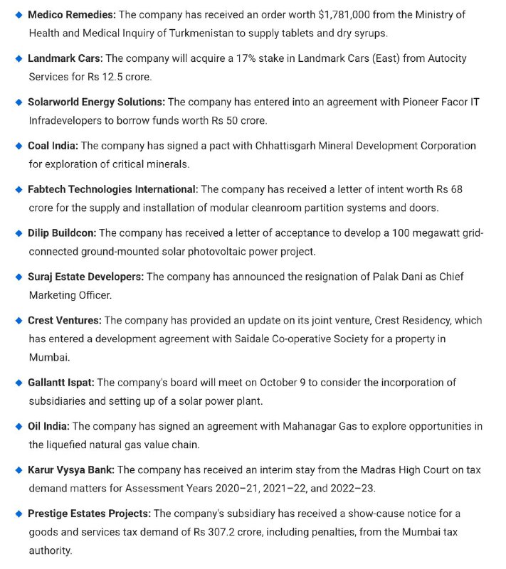 STOCKS TO WATCHSTOCKS TO WATCH