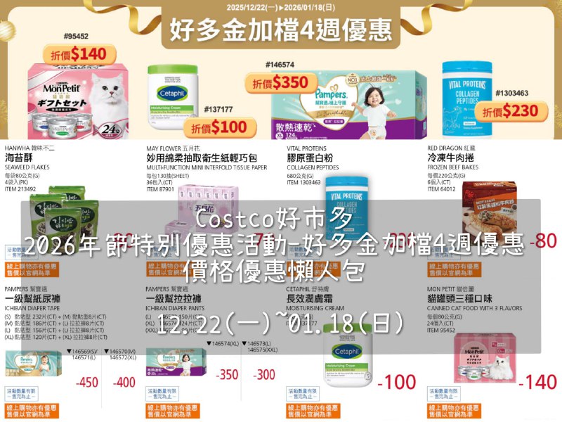 優惠情報連結 