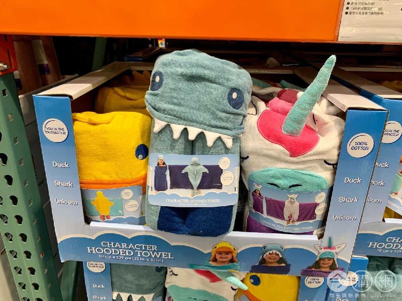 #Costco好市多05月新品通知兒童連帽動物浴巾 #1244523