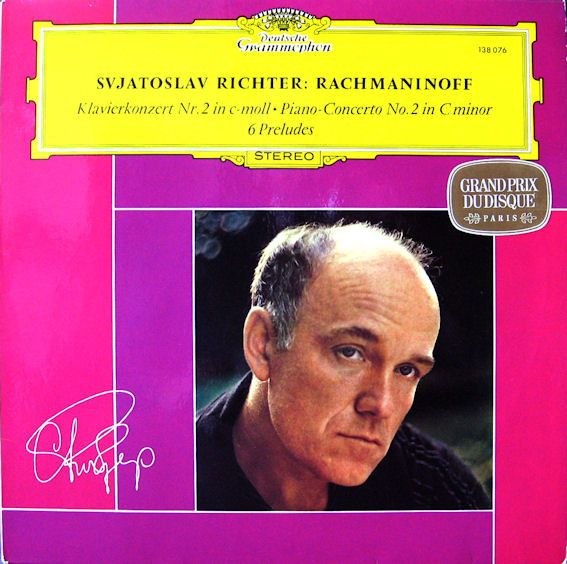 名称：138 076 Rachmaninov  Piano Concerto No.2 - Richter 黑胶 dsf