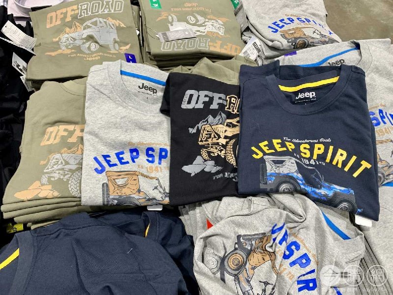 Costco新商品，JEEP 男長袖上衣，現場看覺得滿好看的，而且CP值很高，100%純棉觸感還不錯，亞洲尺寸S~XL都有