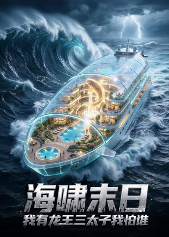 海啸末日：我有龙王三太子我怕谁（50集）Ai短剧