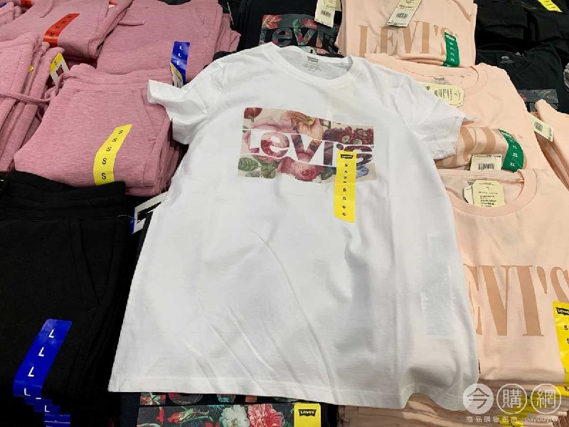 #Costco好市多05月新品通知LEVI'S 女LOGO短袖上衣 #131202