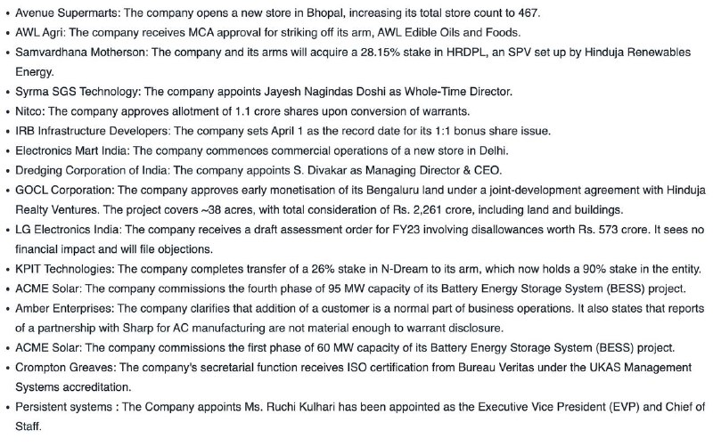 STOCKS TO WATCHSTOCKS TO WATCH