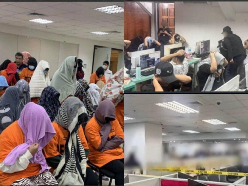 东南亚华人大事件：8月21日 菲律宾国调局（NBI）通报称 当局于在帕拉纳克市（Par配图