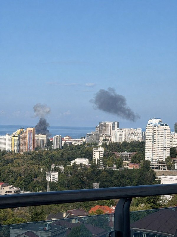 🇺🇦🇷🇺️ - מתקפה מתבצעת על נמל סוצ'י.