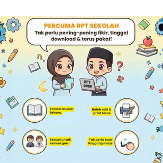Telegram profile photo for RPT & DSKP SEKOLAH RENDAH (SK)🏫
