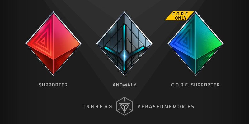 「Erased Memories Supporter」及「Erased Memories C.O.R.E. Supporter」 現正在遊戲內商店中有售