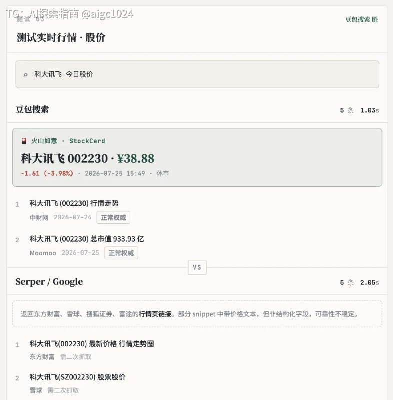 众所周知，搜索是 Agent 最基础的能力之一