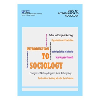 IGNOU BSOC - 131,132,133,134 Sociology