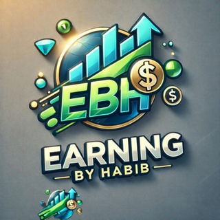 Telegram profile photo for 🚀 𝗘𝗔𝗥𝗡𝗜𝗡𝗚 𝗕𝗬 𝗛𝗔𝗕𝗜𝗕 💸
