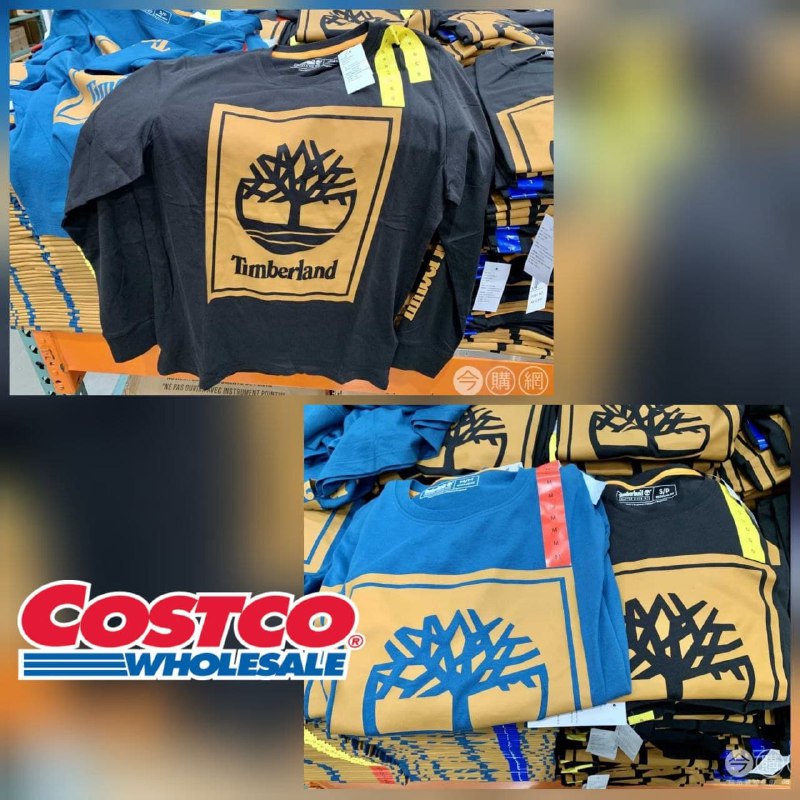 Costco目擊長袖TIMBERLAND男長袖上衣，亞洲尺寸S~XL都有，價格好便宜