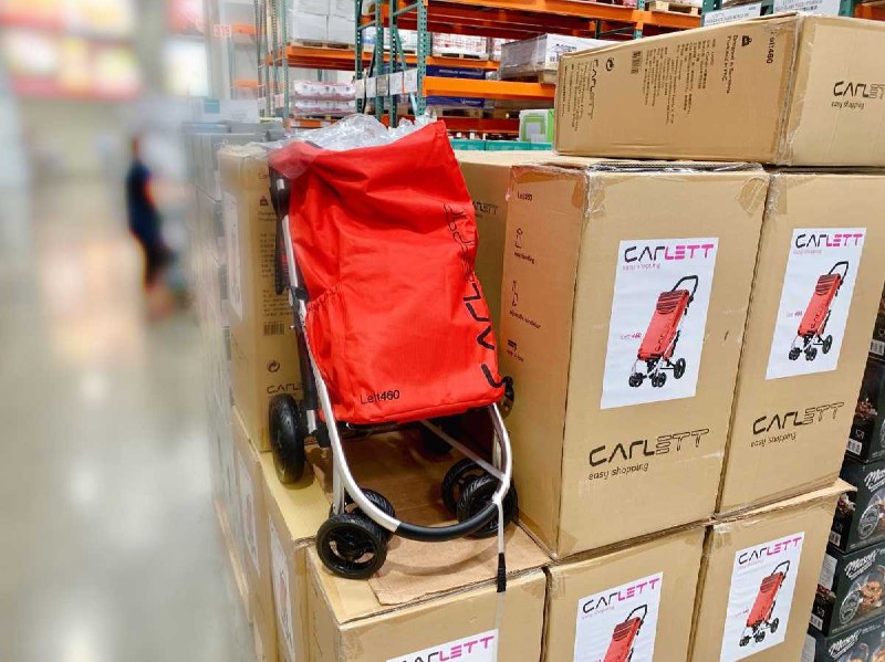 #Costco好市多8月新品通知CARLETT 折疊購物車 #125432