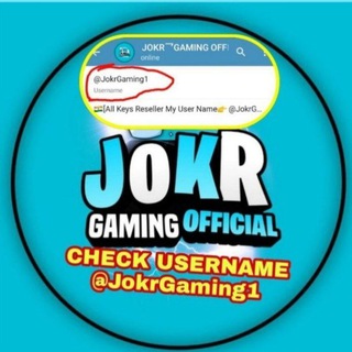 Telegram: Contact @JokrGamingOfficial Telegram Group Link