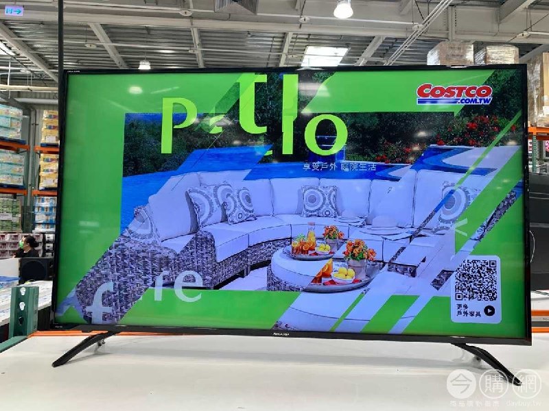 Costco折價通知 07/15(四)前 折3000元SHARP 60吋ANDROID TV顯示器含視訊盒 #127860