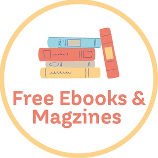 Telegram profile photo for FREE EBOOKS, MAGZINES & PDF'S