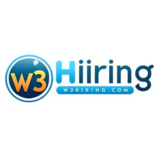 Telegram profile photo for W3hiring.com