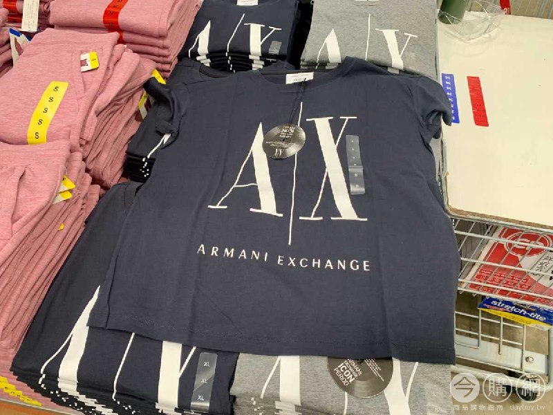 #Costco好市多06月新品通知ARMANI EXCHANGE 女棉短袖上衣 #1540232