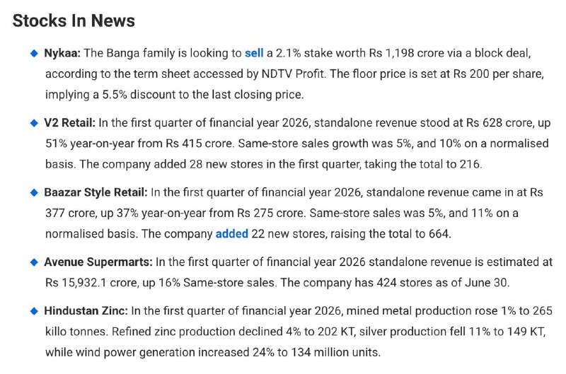 STOCKS TO WATCHSTOCKS TO WATCH