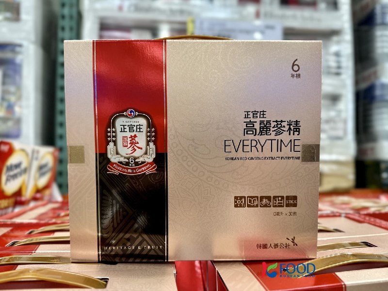 【Costco限時優惠】正官庄高麗蔘精EVERYTIME🎉🔖 限時折價：240元 〽️ 優惠價：959元 一天一包銅板價❗️就能品嚐到🏆頂級人蔘 🗓 優惠期間：10/27(一) - 11/9(日)萃取韓國6年根頂級高麗蔘口感回甘💪即刻補充元氣！📍正官庄經典品，補氣嚴選，調整體質，增強體力📍 濃縮精華，純粹濃醇，零添加化學合成物📍 一天一包補充元氣，攜帶方便，日常補給好市多超值優惠，補貨趁現在!!  🛒🛒🛒#好市多 #限時優惠 #正官庄 #高麗蔘精 #補充元氣【Costco限時優惠】正官庄高麗蔘精EVERYTIME🎉🔖 限時折價：240元 〽️ 優惠價：959元 一天一包銅板價❗️就能品嚐到🏆頂級人蔘 🗓 優惠期間：10/27(一) - 11/9(日)萃取韓國6年根頂級高麗蔘口感回甘💪即刻補充元氣！📍正官庄經典品，補氣嚴選，調整體質，增強體力📍 濃縮精華，純粹濃醇，零添加化學合成物📍 一天一包補充元氣，攜帶方便，日常補給好市多超值優惠，補貨趁現在!!  🛒🛒🛒#好市多 #限時優惠 #正官庄 #高麗蔘精 #補充元氣