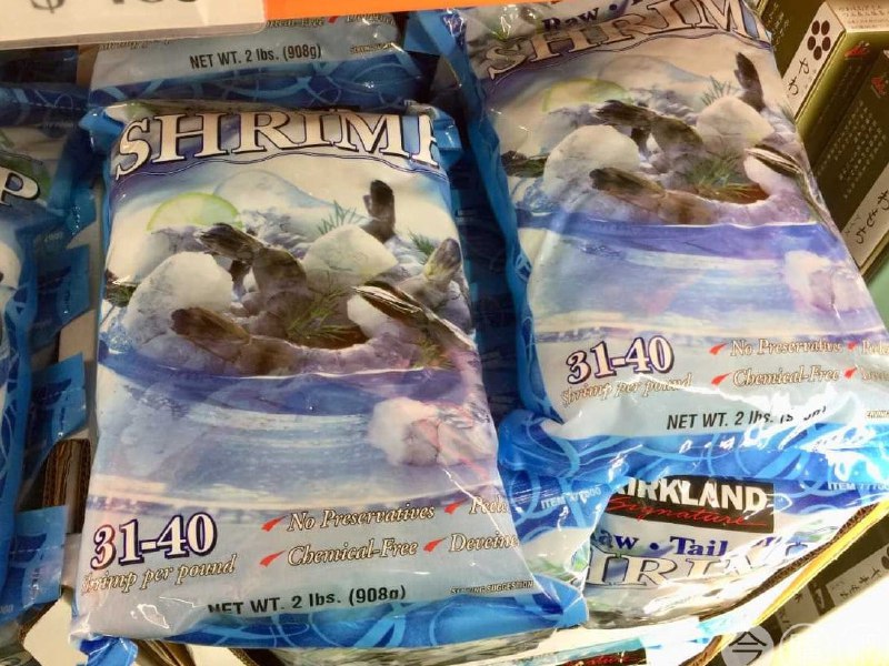 #Costco好市多06月目擊通知KIRKLAND SIGNATURE 科克蘭帶尾特大生蝦仁 #777000