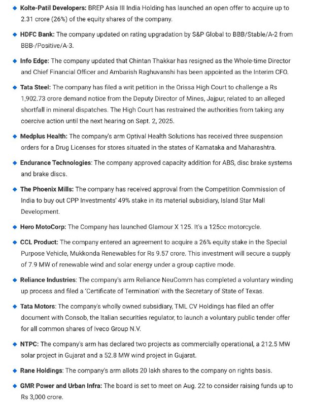 STOCKS TO WATCHSTOCKS TO WATCH