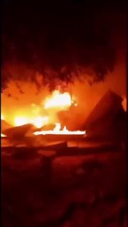 מתקפה חדשה מתנחלים ישראלים מחבלים קיצוניים הציתו בית פלסטיני בכפר מעין, דרום הר חברון.